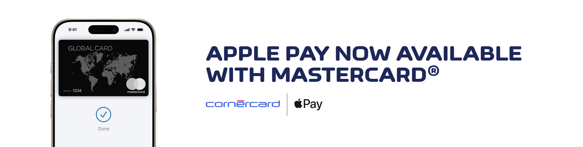 Apple Pay désormais disponible avec Mastercard®